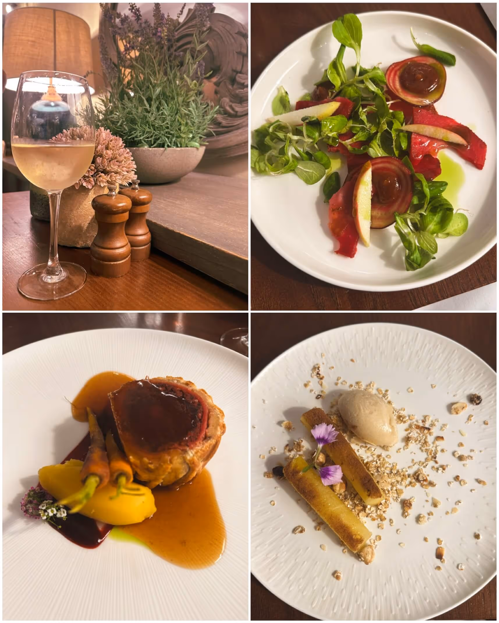 The elegant Mayflower Restaurant at Boringdon Hall, set with beautifully arranged tables, featuring ambient lighting and a warm, inviting atmosphere for a fine dining experience.