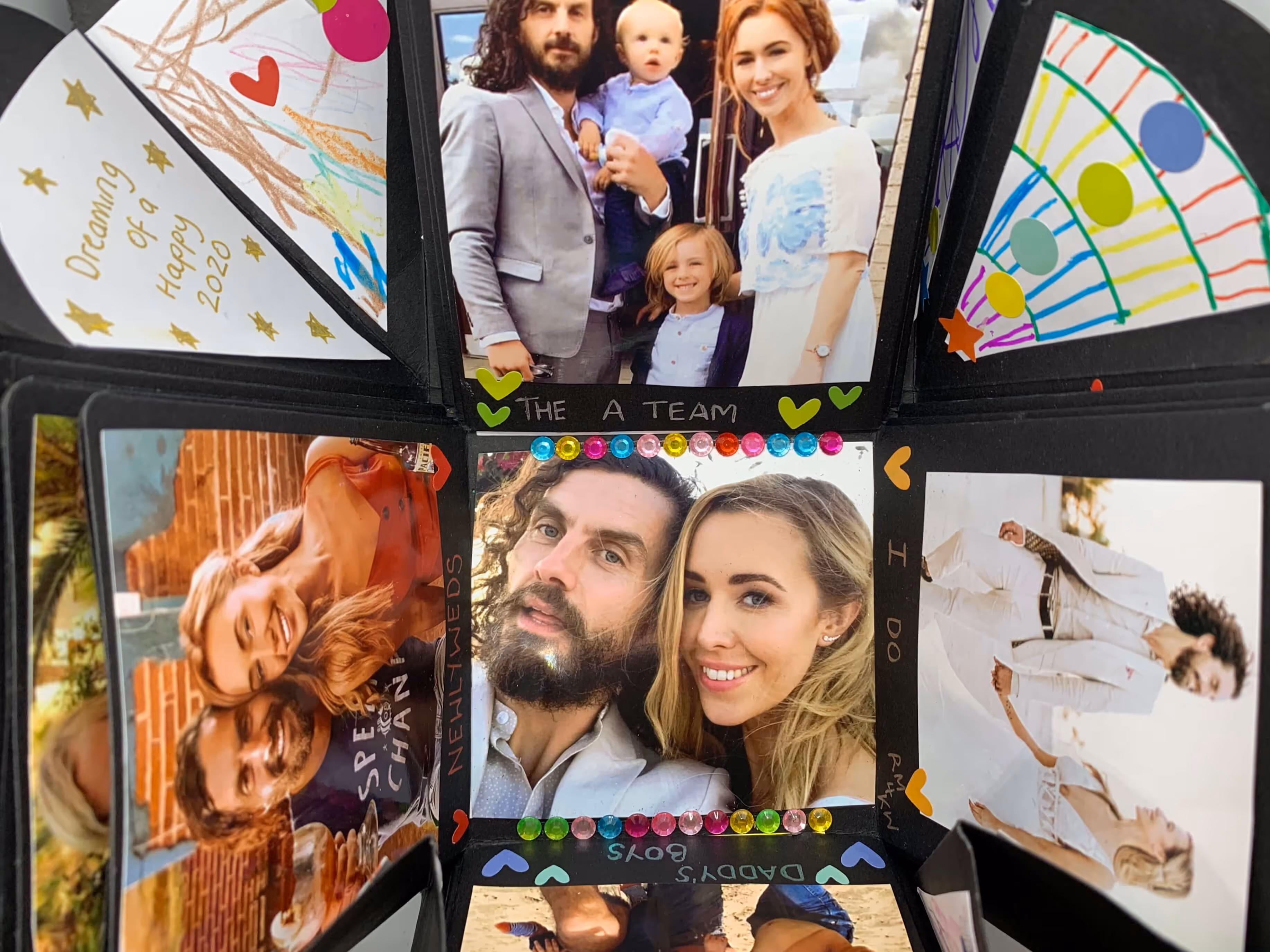 Mother of Grom Valentines . Exploding Photo Box !