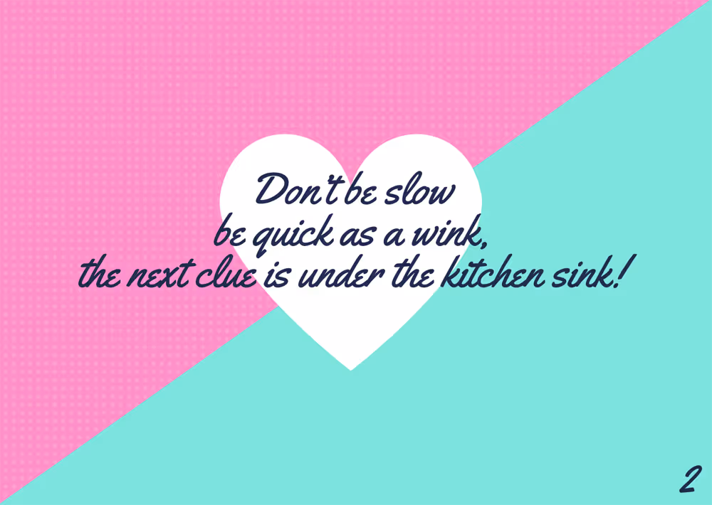 Mother of Grom Valentines - Love Scavenger Hunt !