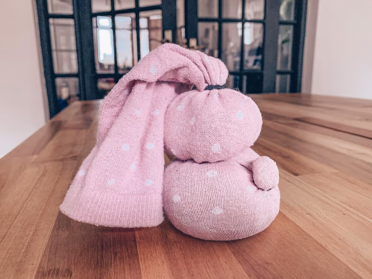 Mother of Grom - Easter Sock Bunny