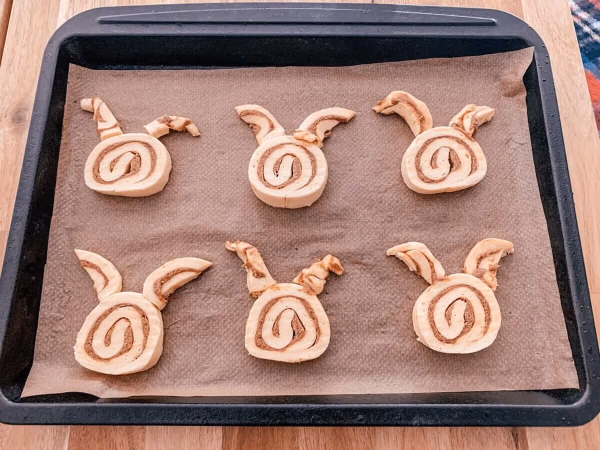Mother of Grom - Vegan Cinnamon rolled Bunny Buns