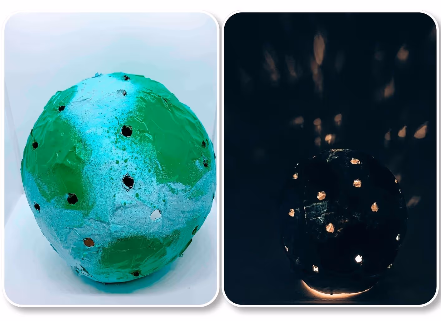 Paper Mache Earth Day Globe - Mother Of Grom