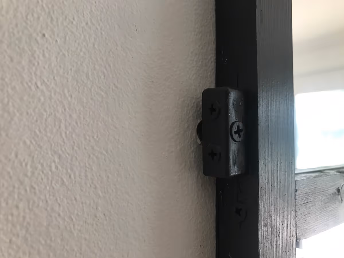 Mother of Grom Home - Huge, industrial grid-mirror Ikea Hack