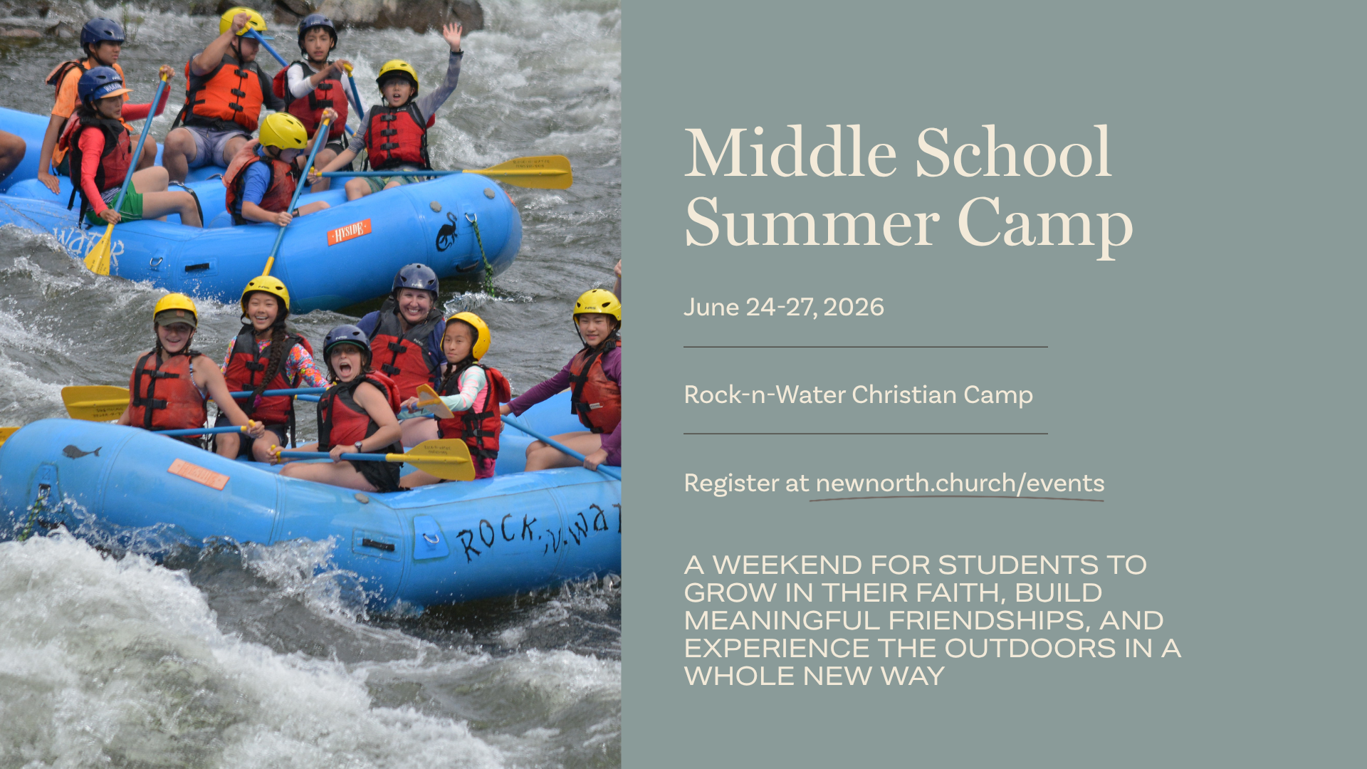 MIddle School Summer Camp