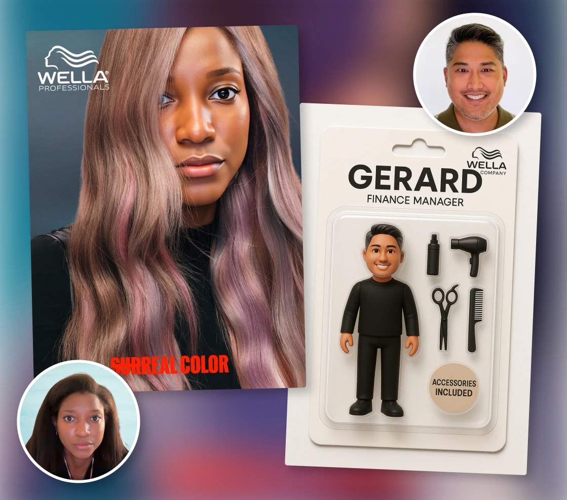 Users receive their custom ai portraits via email