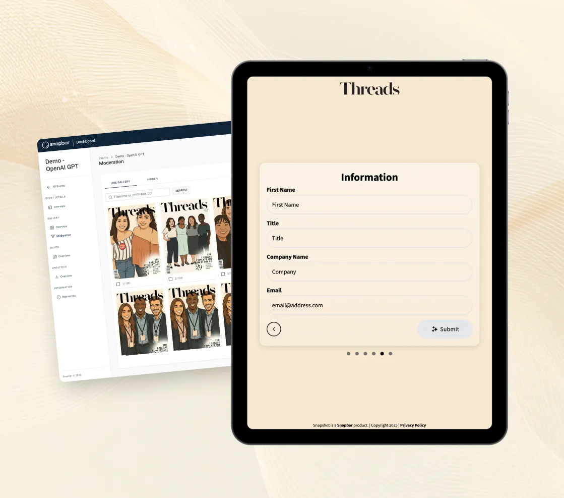 Apply and overlay to your Snapshot