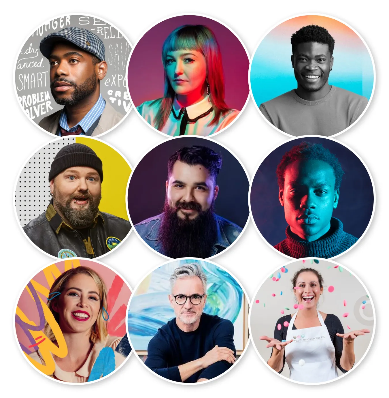 what are creative headshots