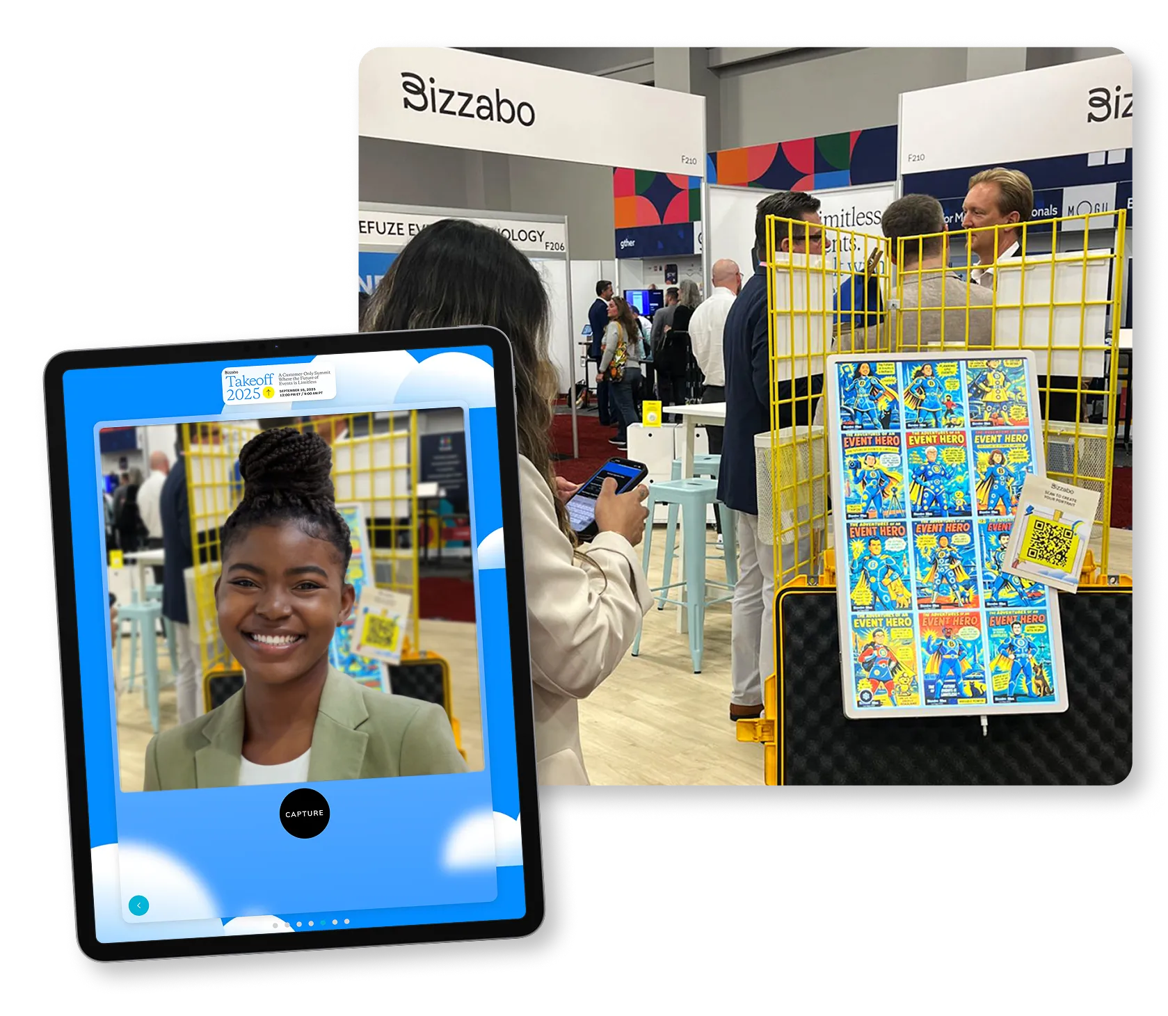 easily accessible photo booth