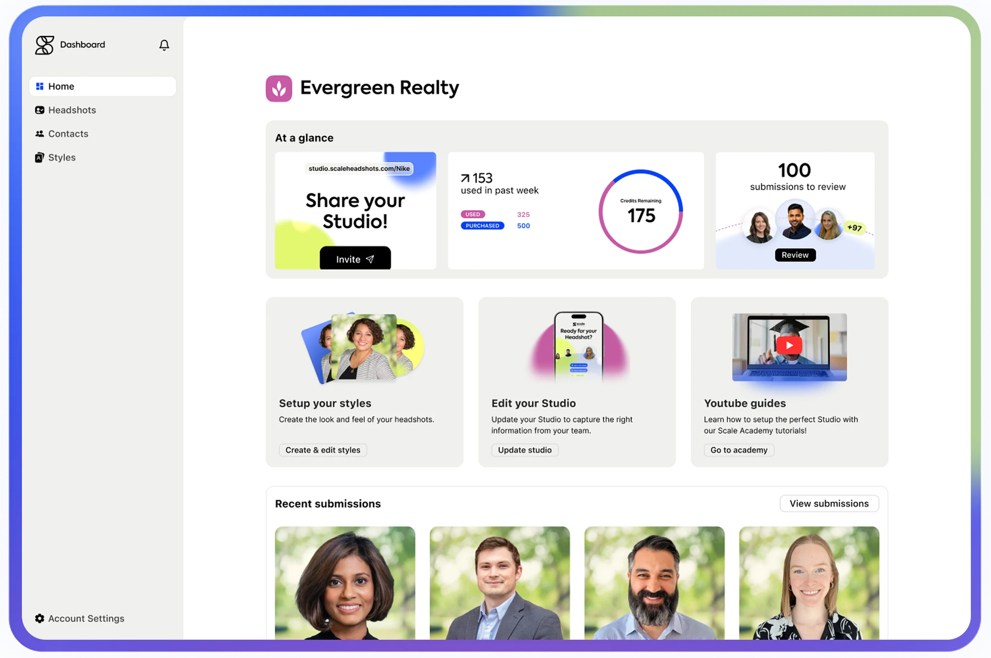Studio Headshots, The Only Self-Managed Headshot Platform for Teams