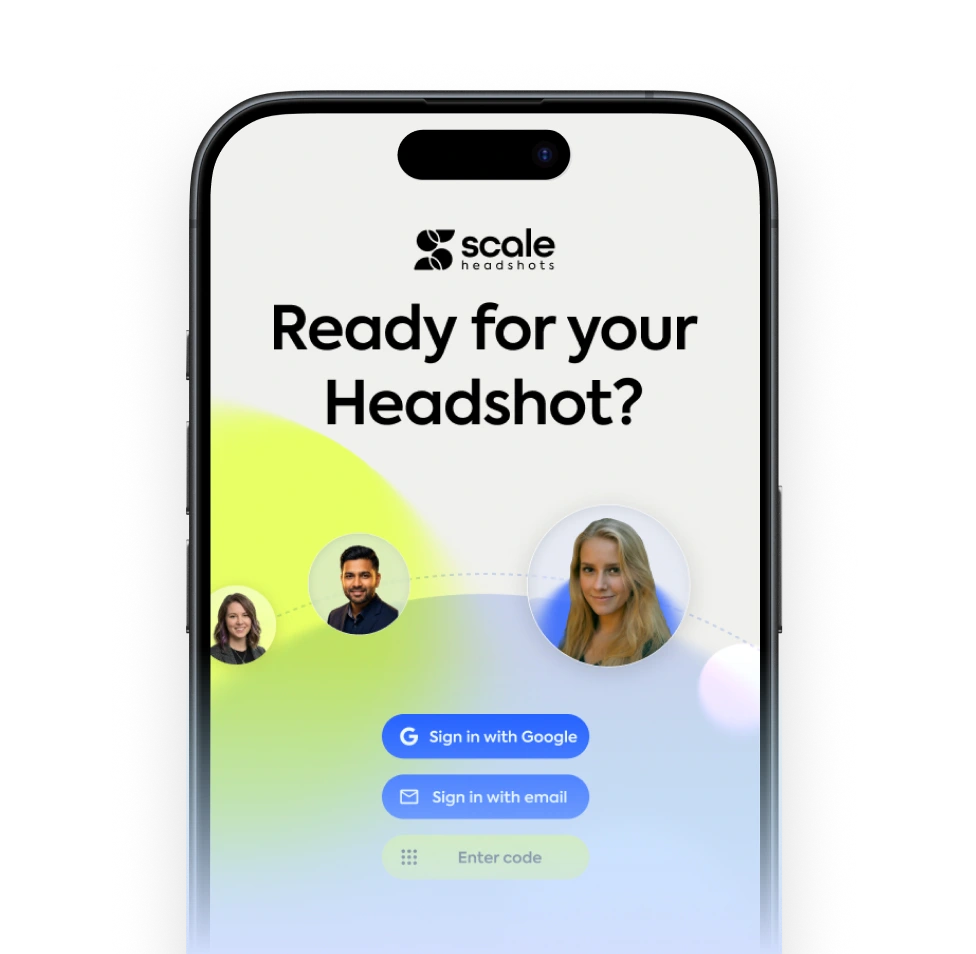 Studio Headshots, easily invite your team