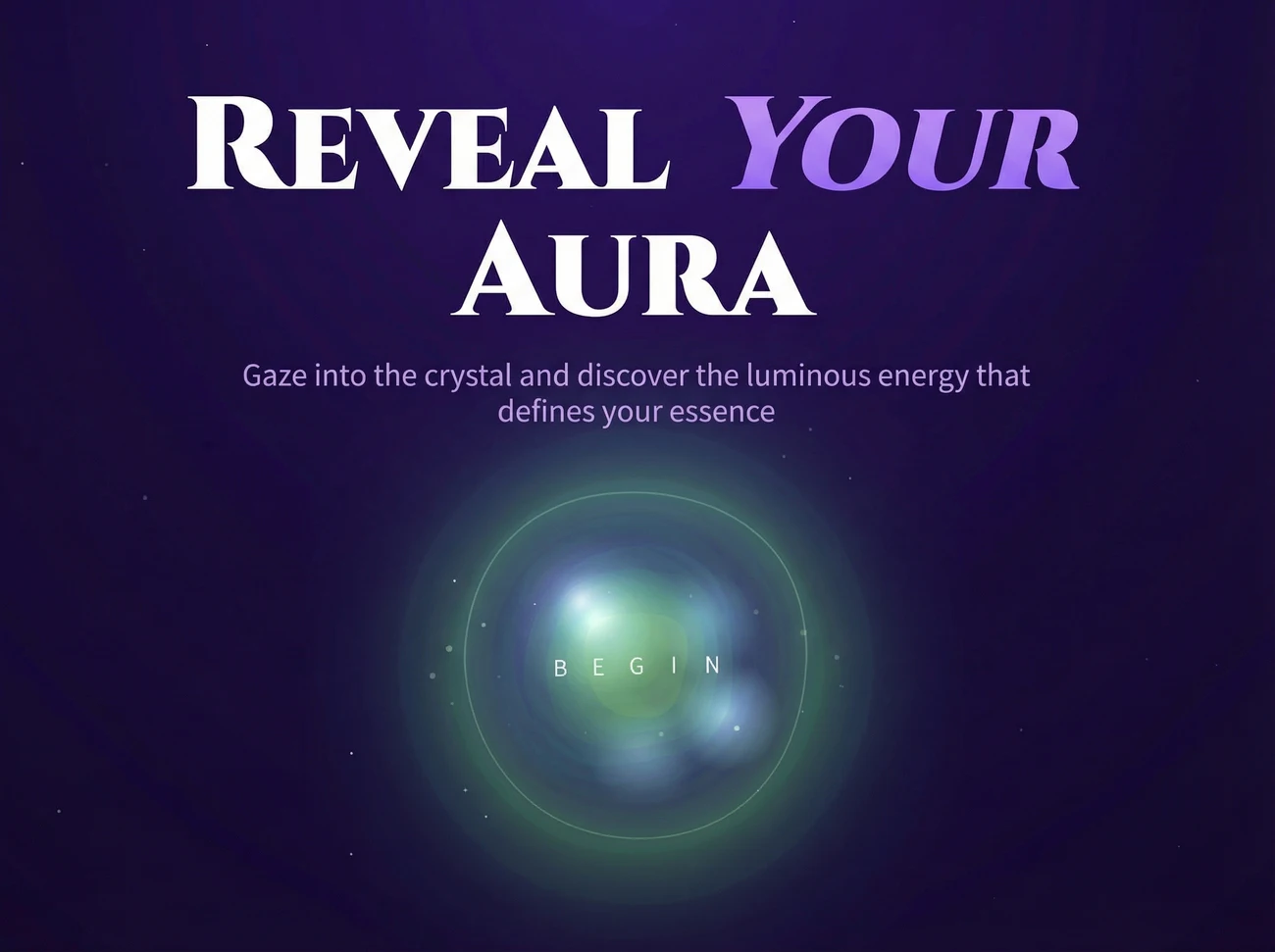 Reveal your aura