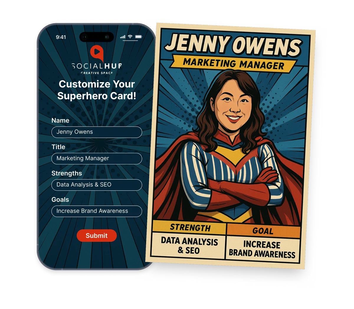 Digital Trading Card Photo Booth for Events