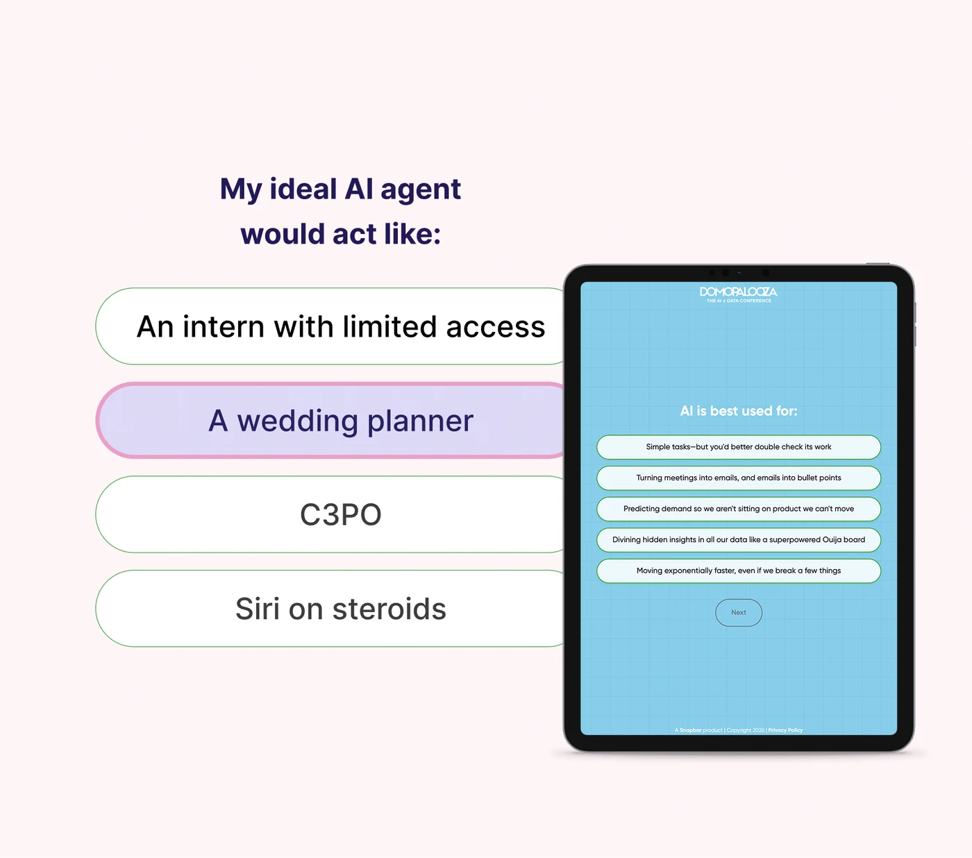  Engage with your Custom Persona Quiz Experience