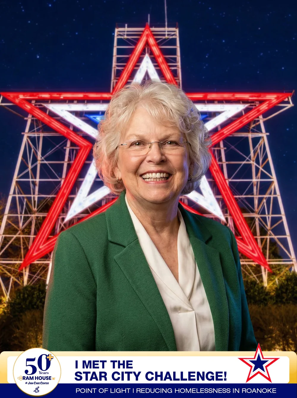 Festival trading card photo booth example