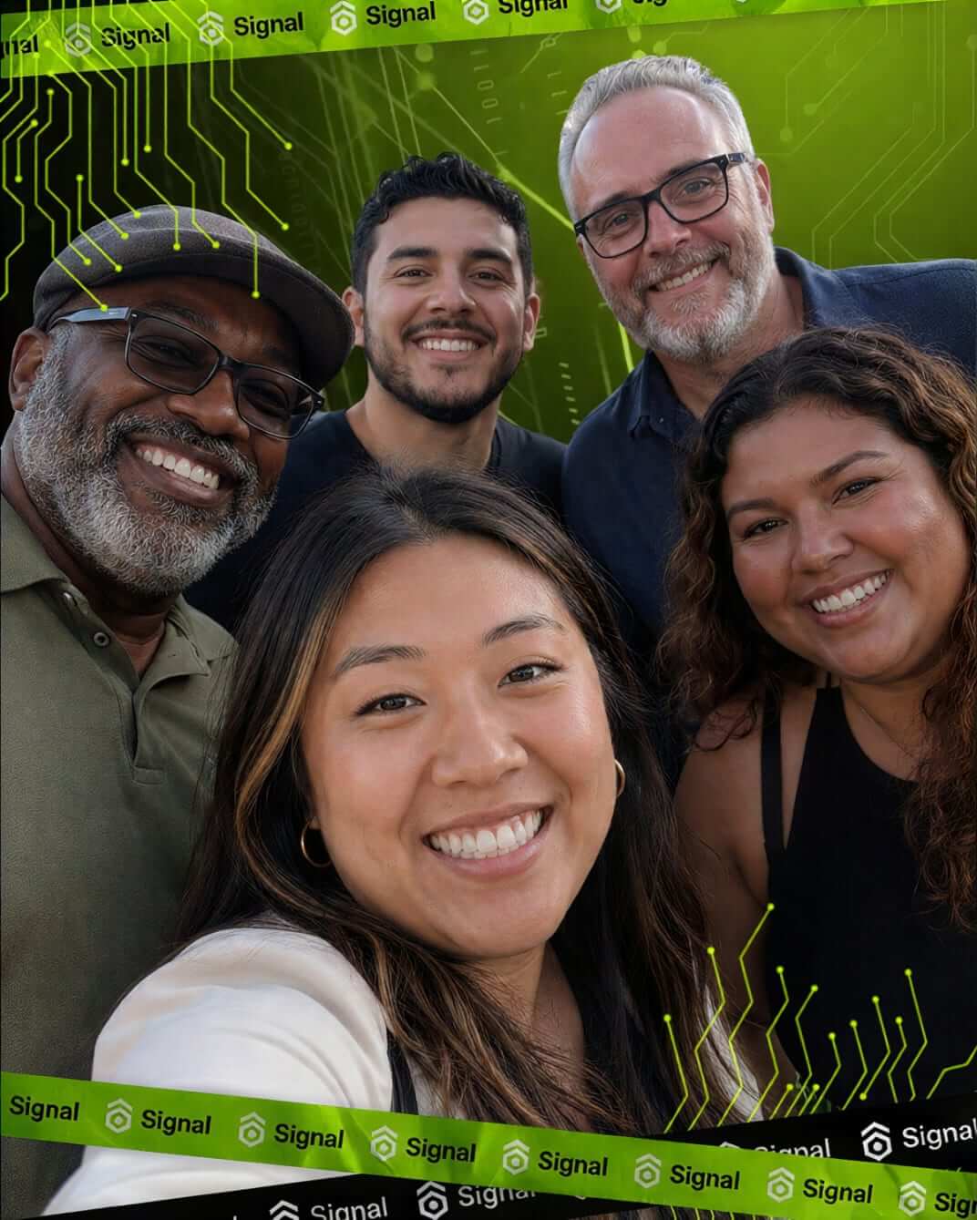 tech conference branded photo booth activation