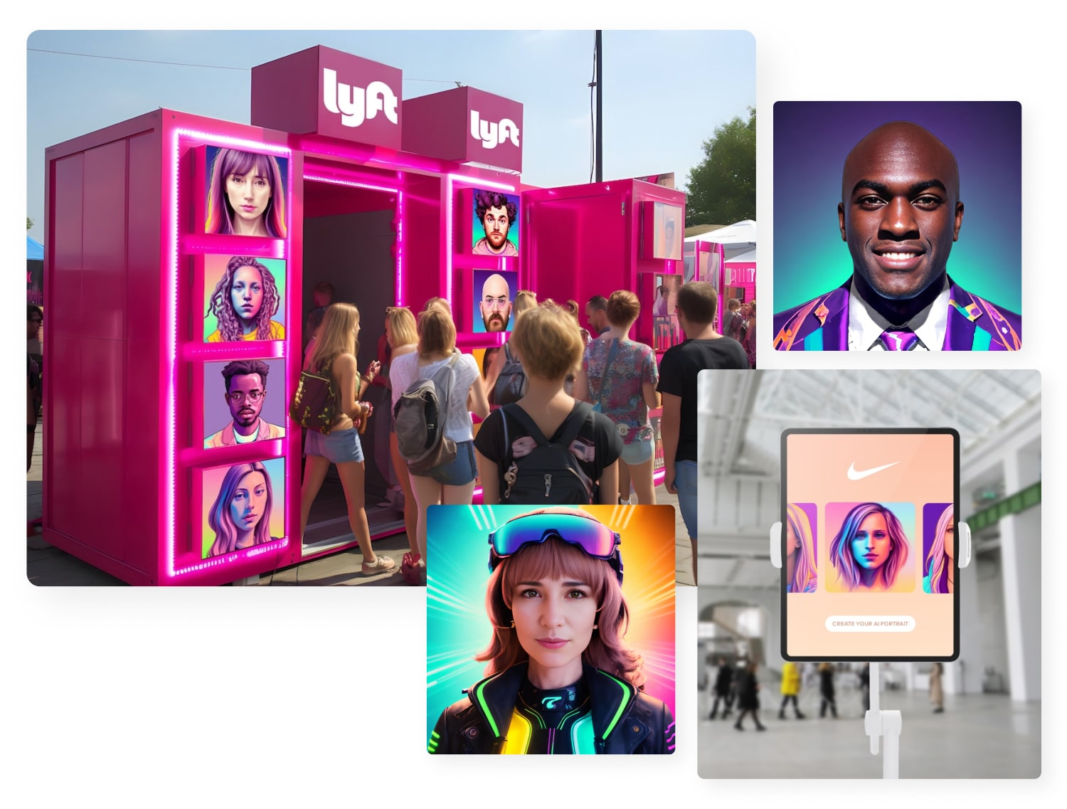 cool event experiences with ai photo booth