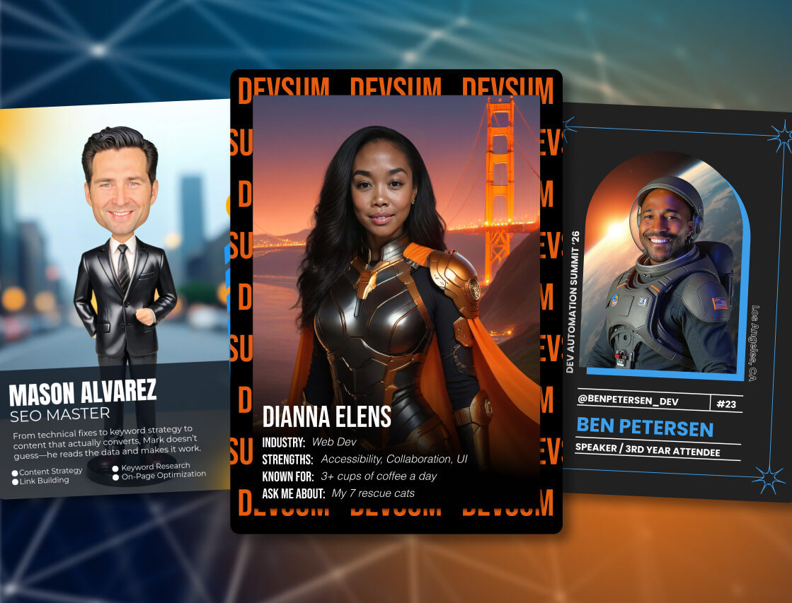 Digital Networking Cards