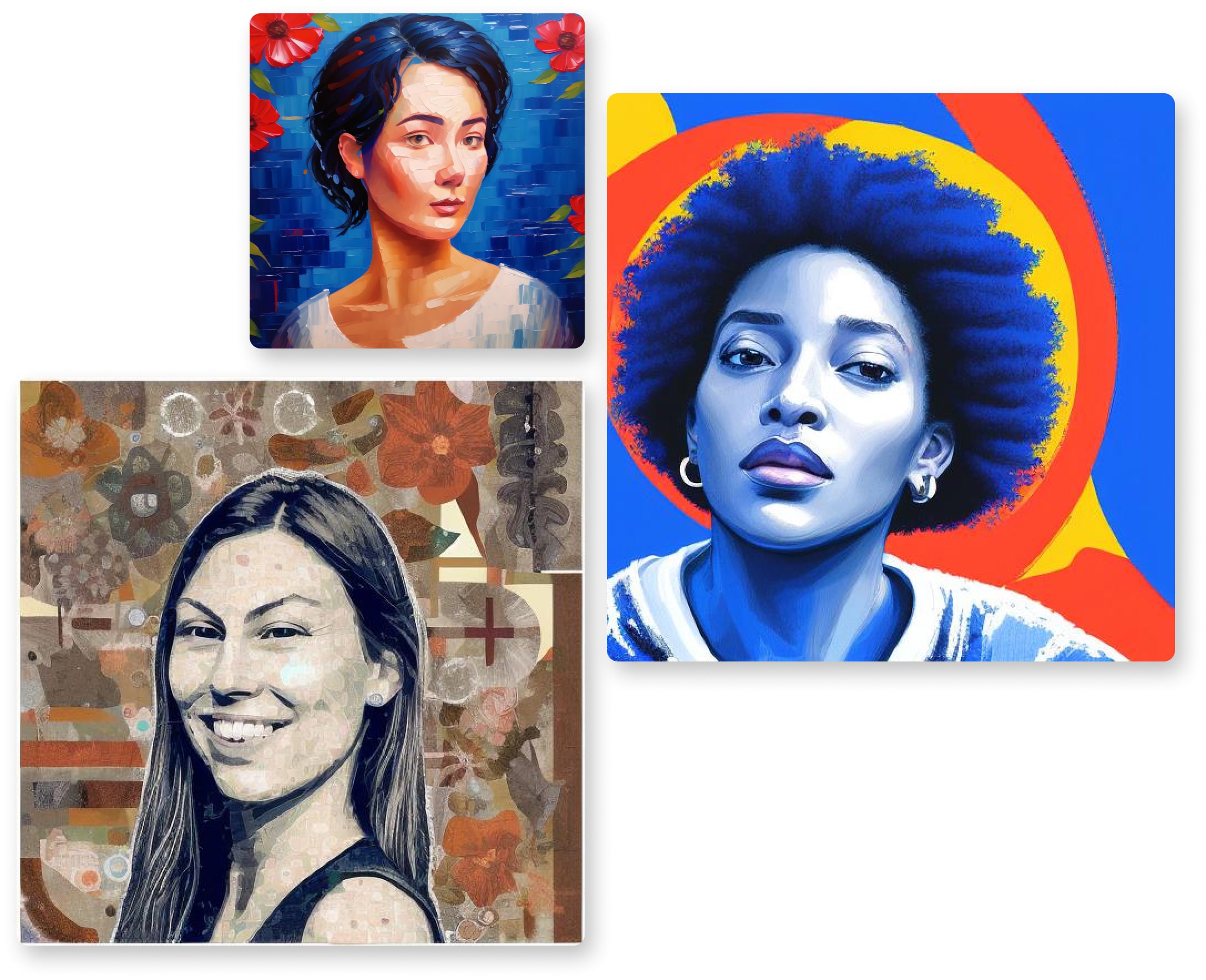 ai photo booth portraits