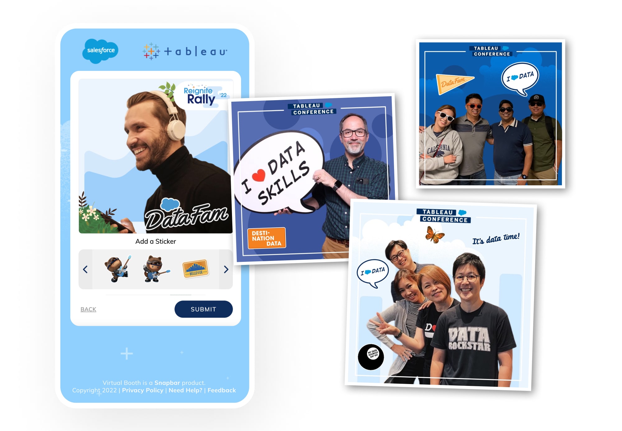 custom virtual photo booth