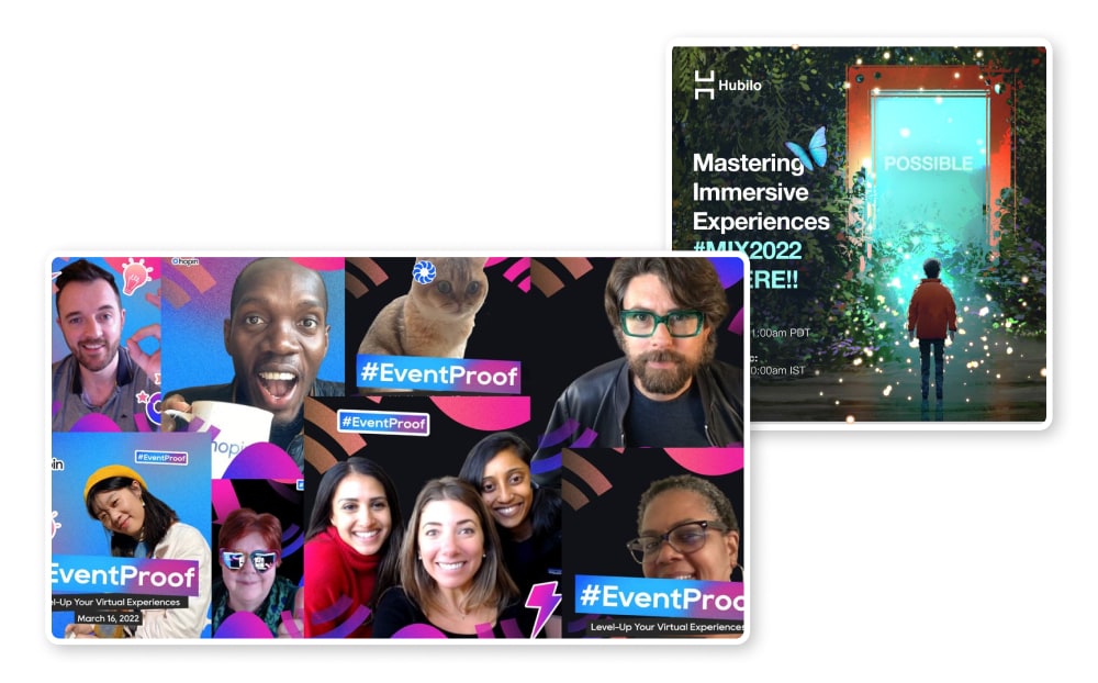 promote your event hashtag