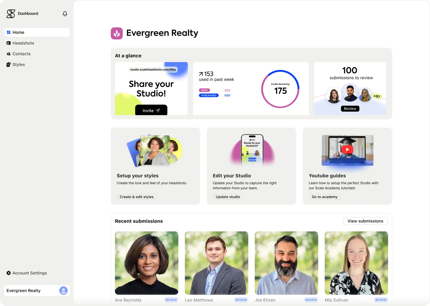 Introducing Scale Headshots