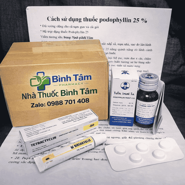 Thuốc điều trị sùi mào gà