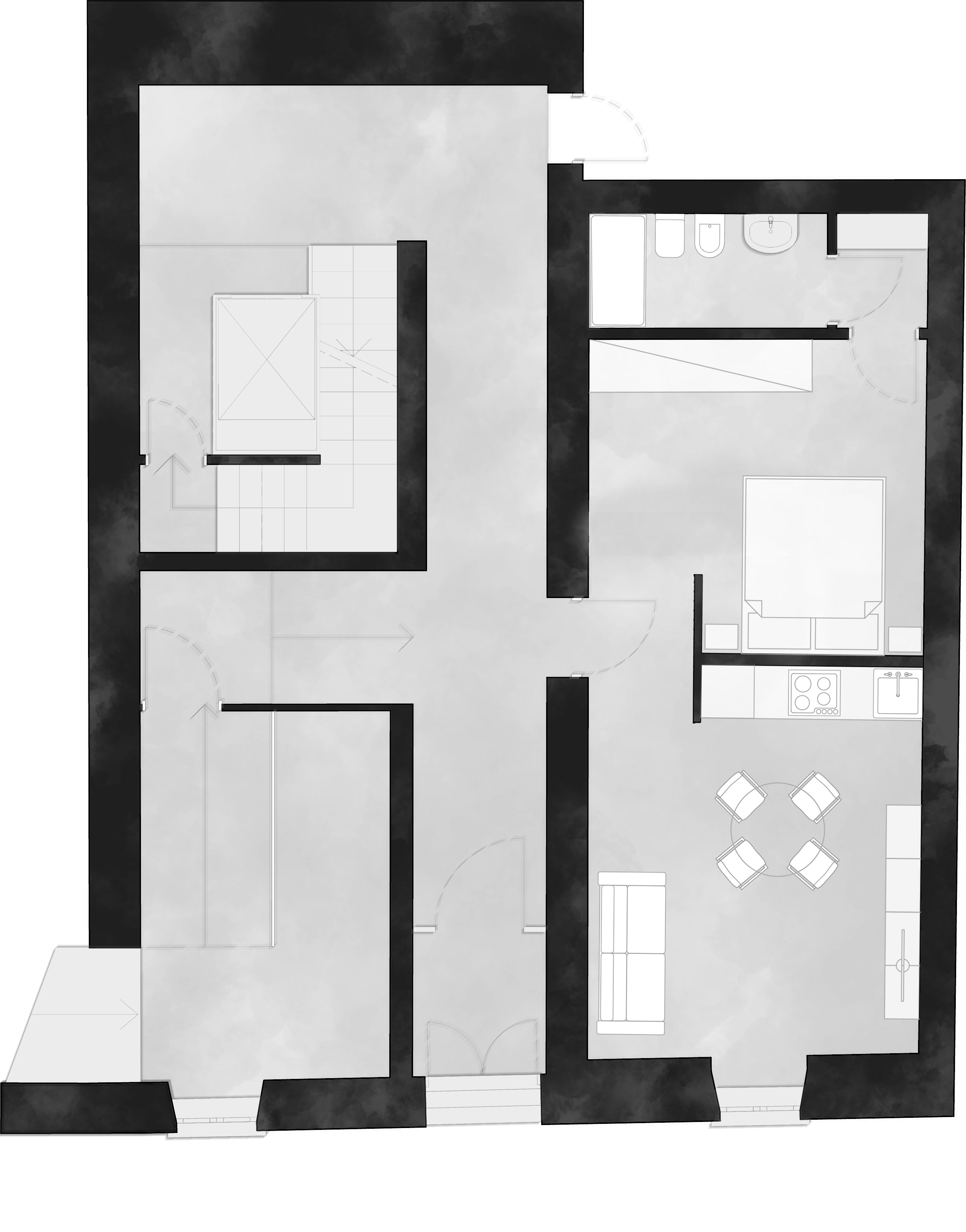 APPARTAMENTO - T01 - piano terra