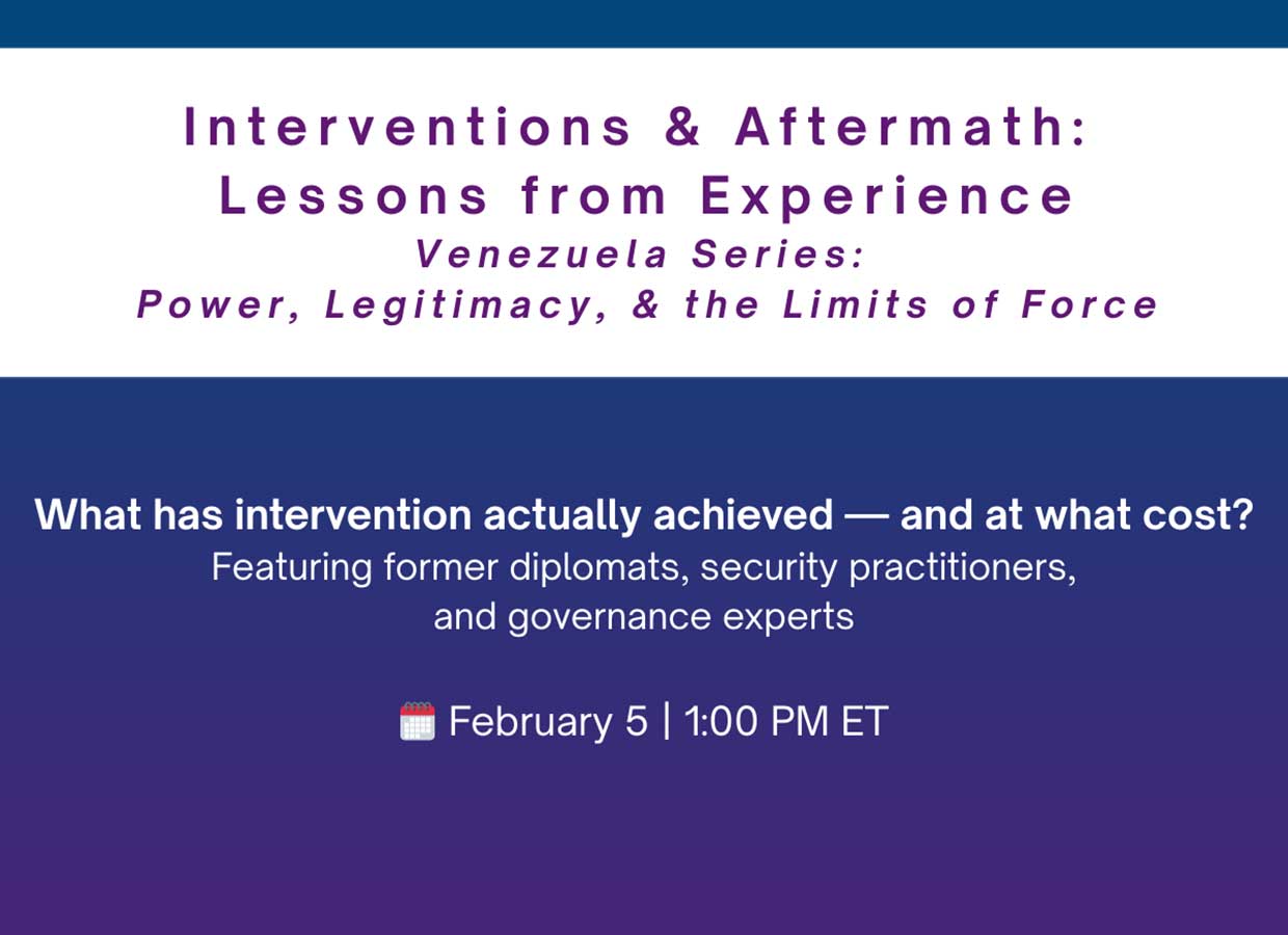 Intervention and Its Aftermath: Lessons from Experience