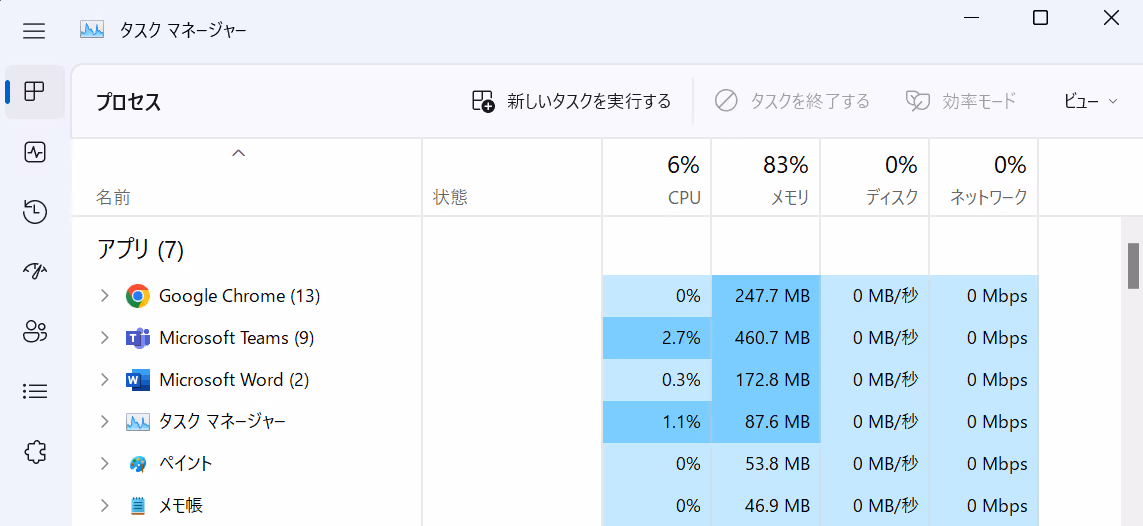 テーブル自動的に生成された説明