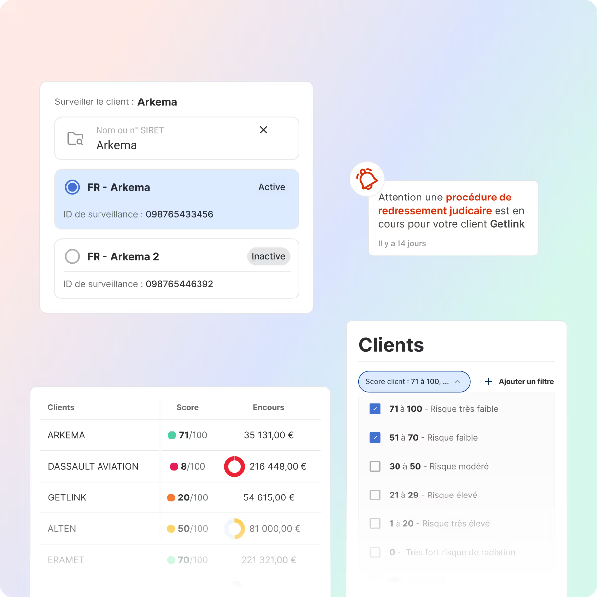 Le scoring dans le logiciel de recouvrement LeanPay