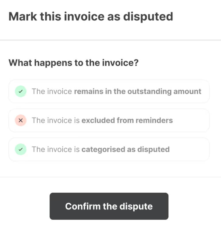 How to manage dispute in LeanPay' software ? 
