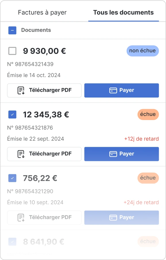Portail client LeanPay