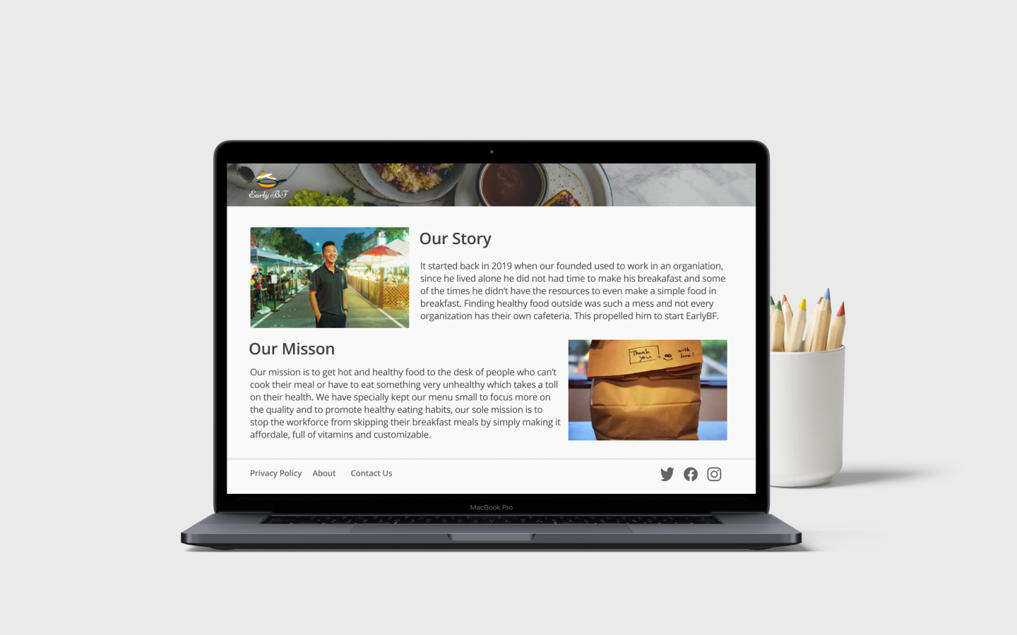 Project - About Page