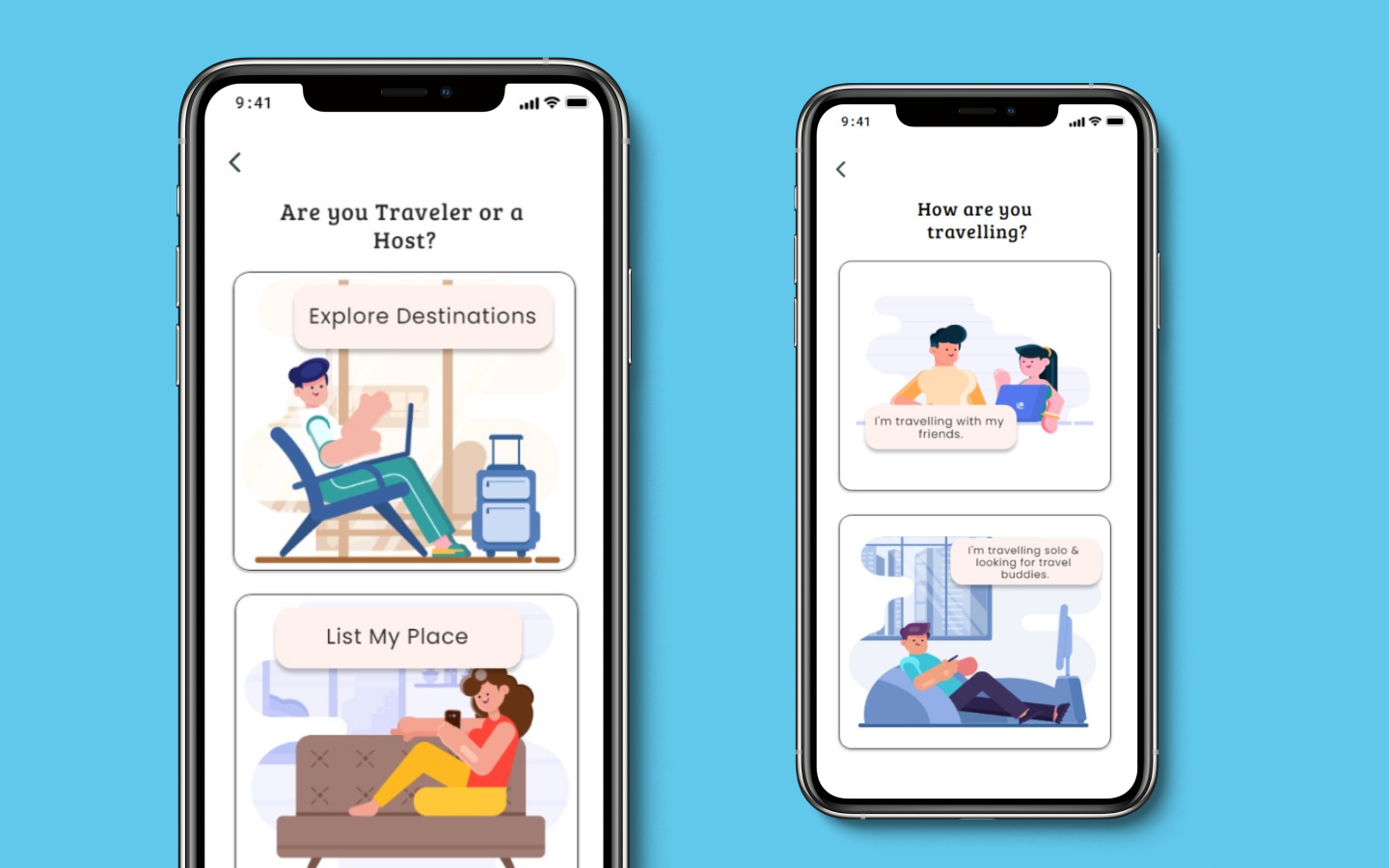 Travelo Screen