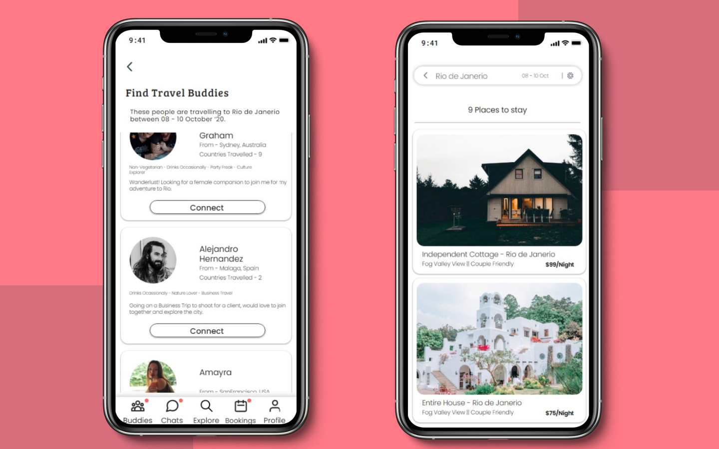 Travelo Find a Buddy