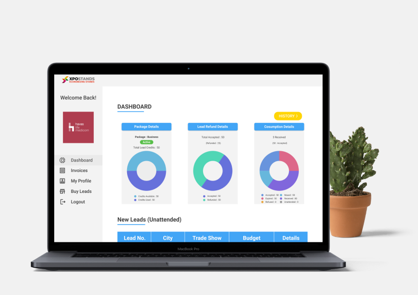Project Front-end Dashboard