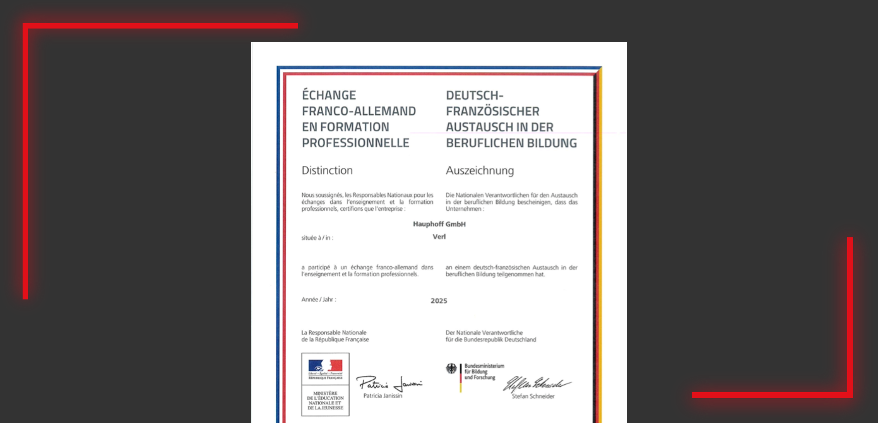 Engagement en français - Austausch in der Berufsbildung. 🇫🇷