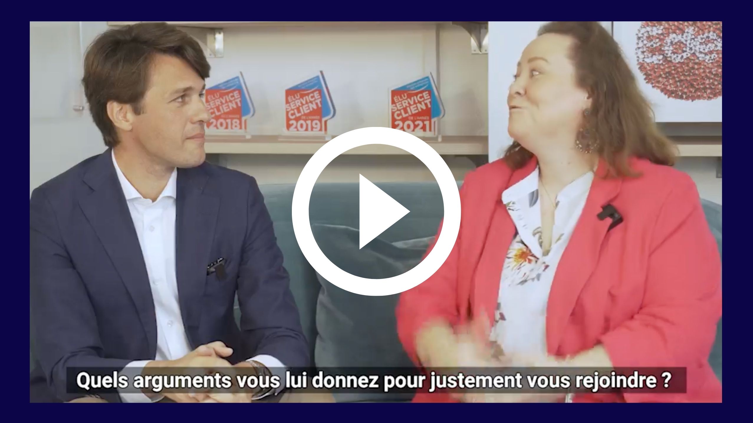 L'influenceuse LinkedIn Amélie Favre-Guittet, intervieweuse chez Edenred France pour promouvoir leur marque employeur.