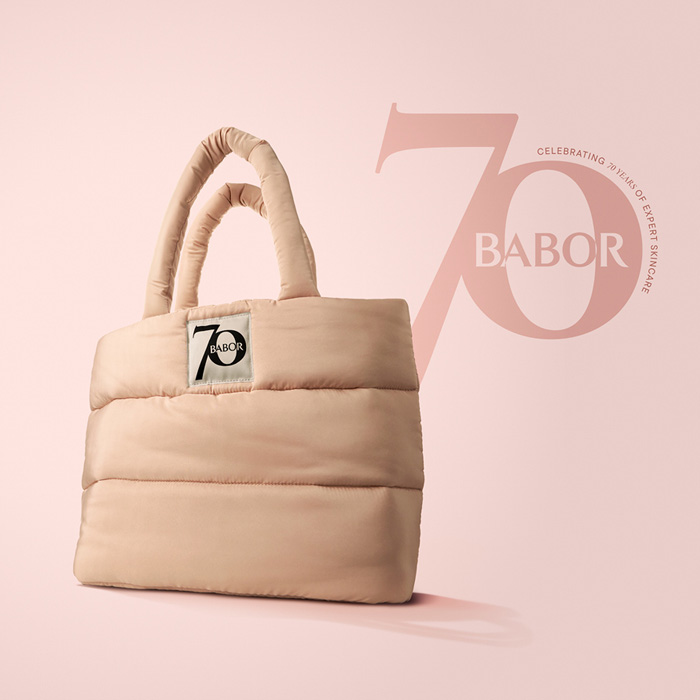 Exklusive BABOR ANNIVERSARY BAG zum 70-jährigen Jubiläum