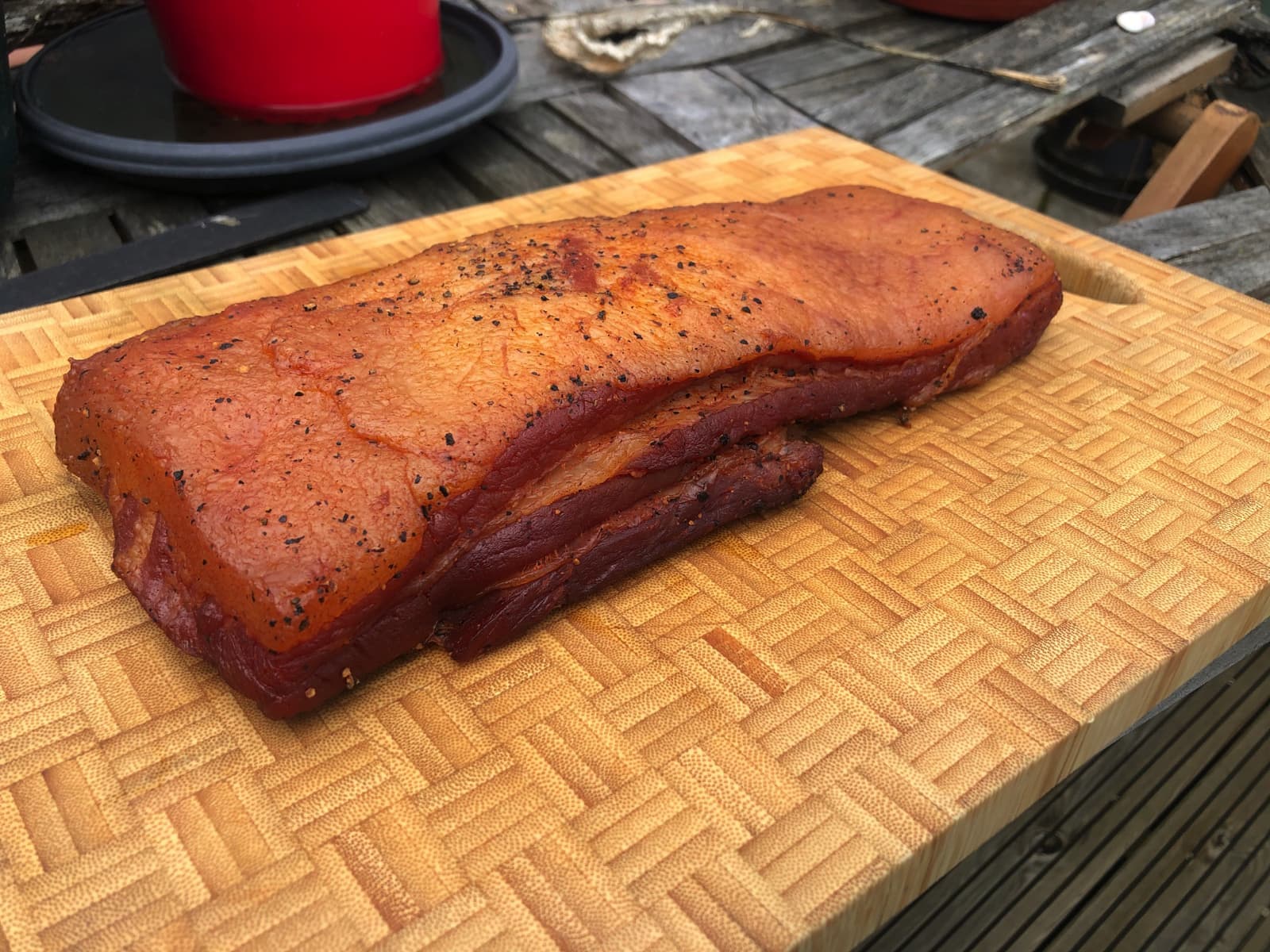 Hickory smoked paprika and maple bacon recipe