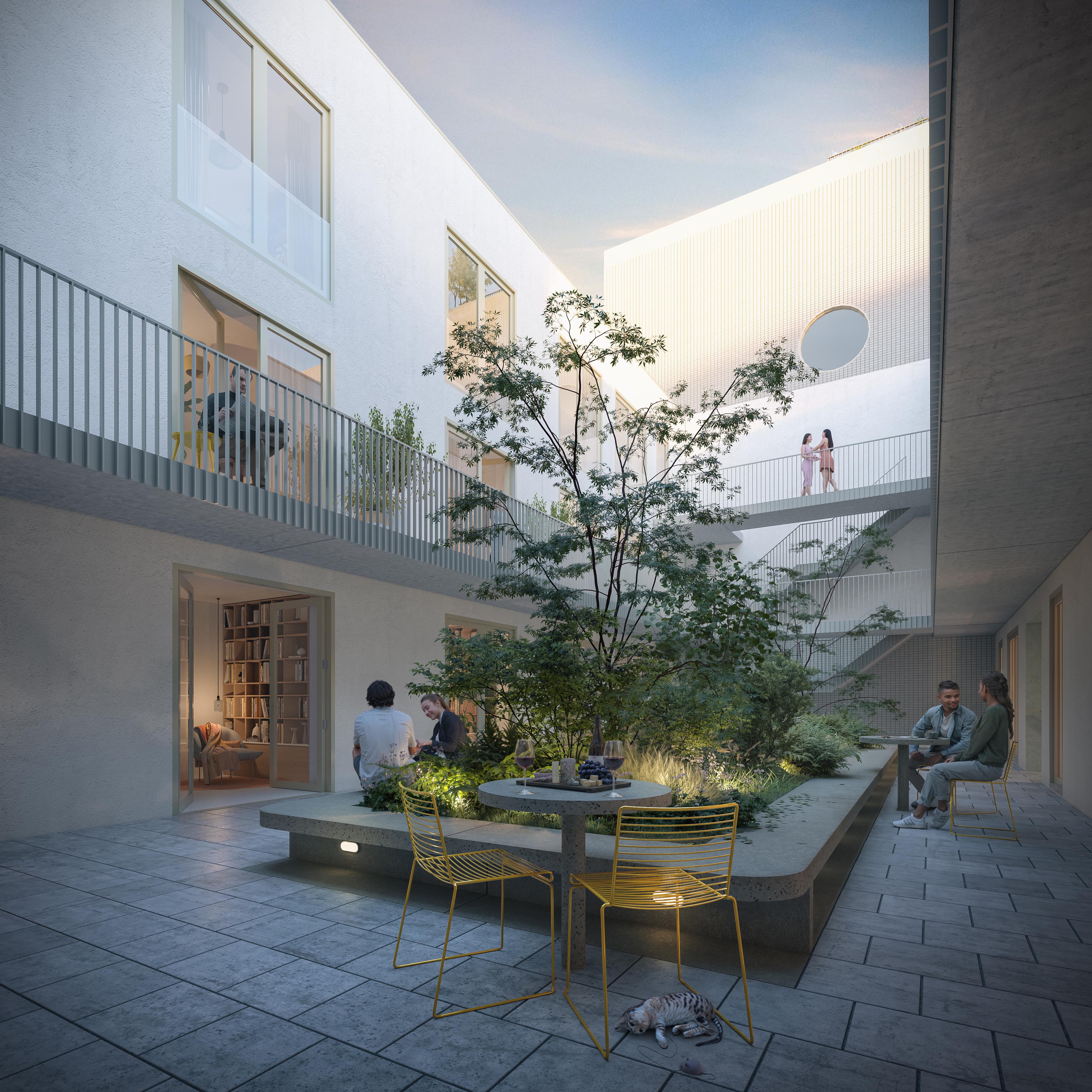 patio visual Triplets