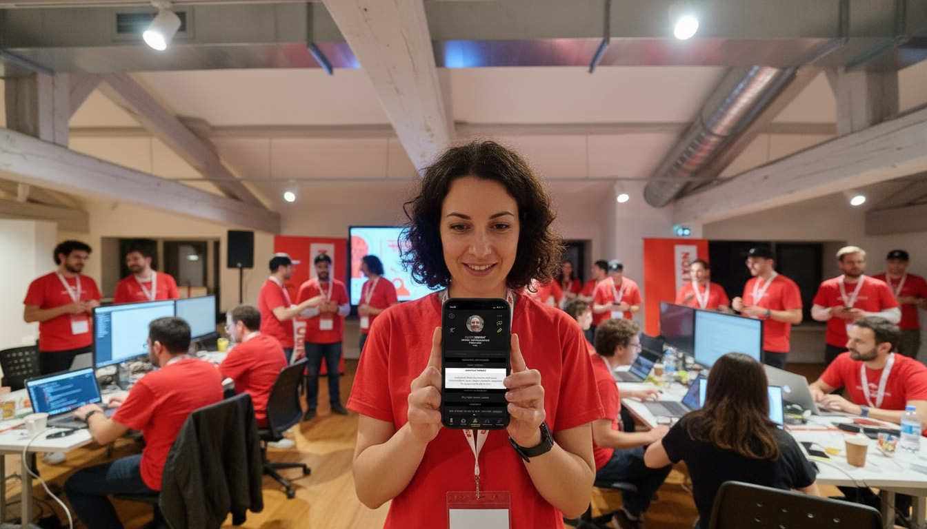 Plateforme collaborative Hacking Health - Création équipes et votes projets hackathon