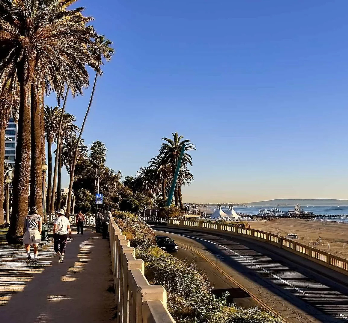 Santa Monica coastal bluffs
