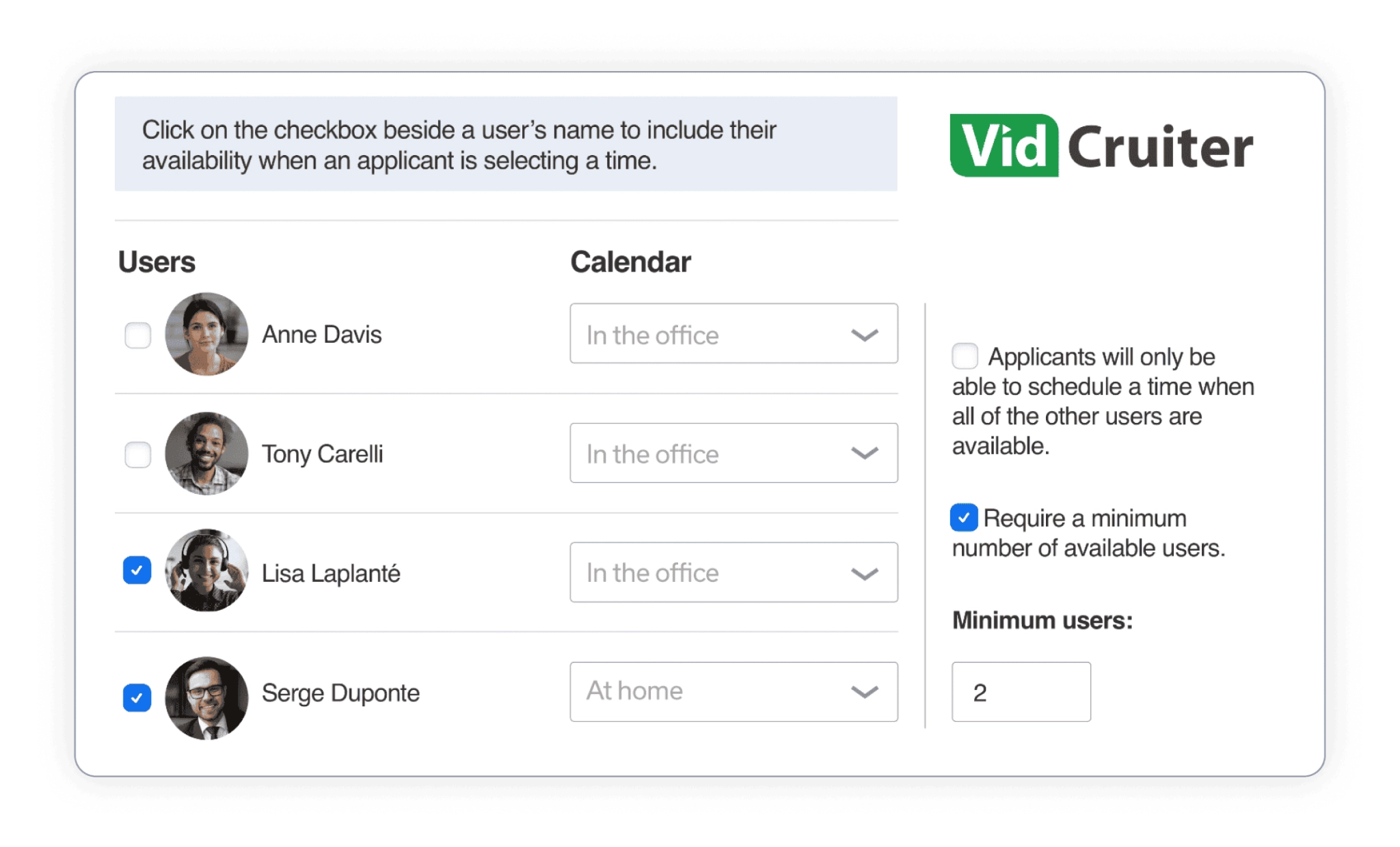 Vidcruiter companies
