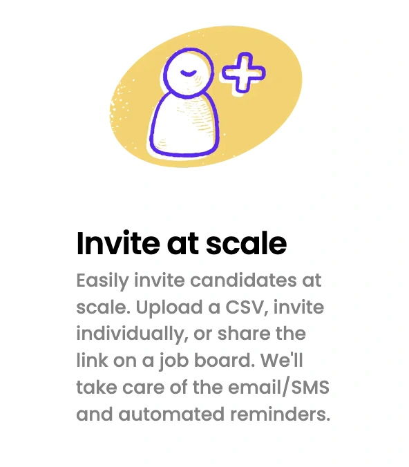 Invite at scale