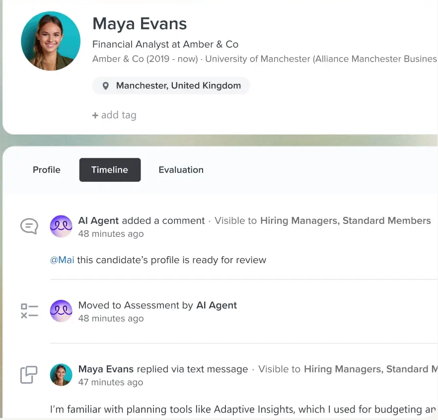recruitment software timeline