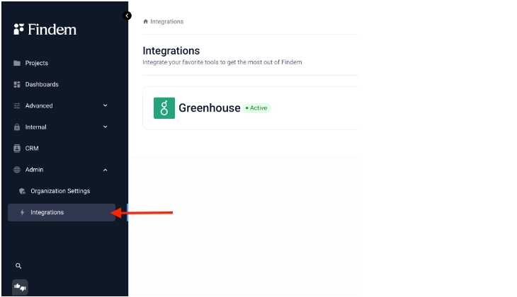 findem integrations