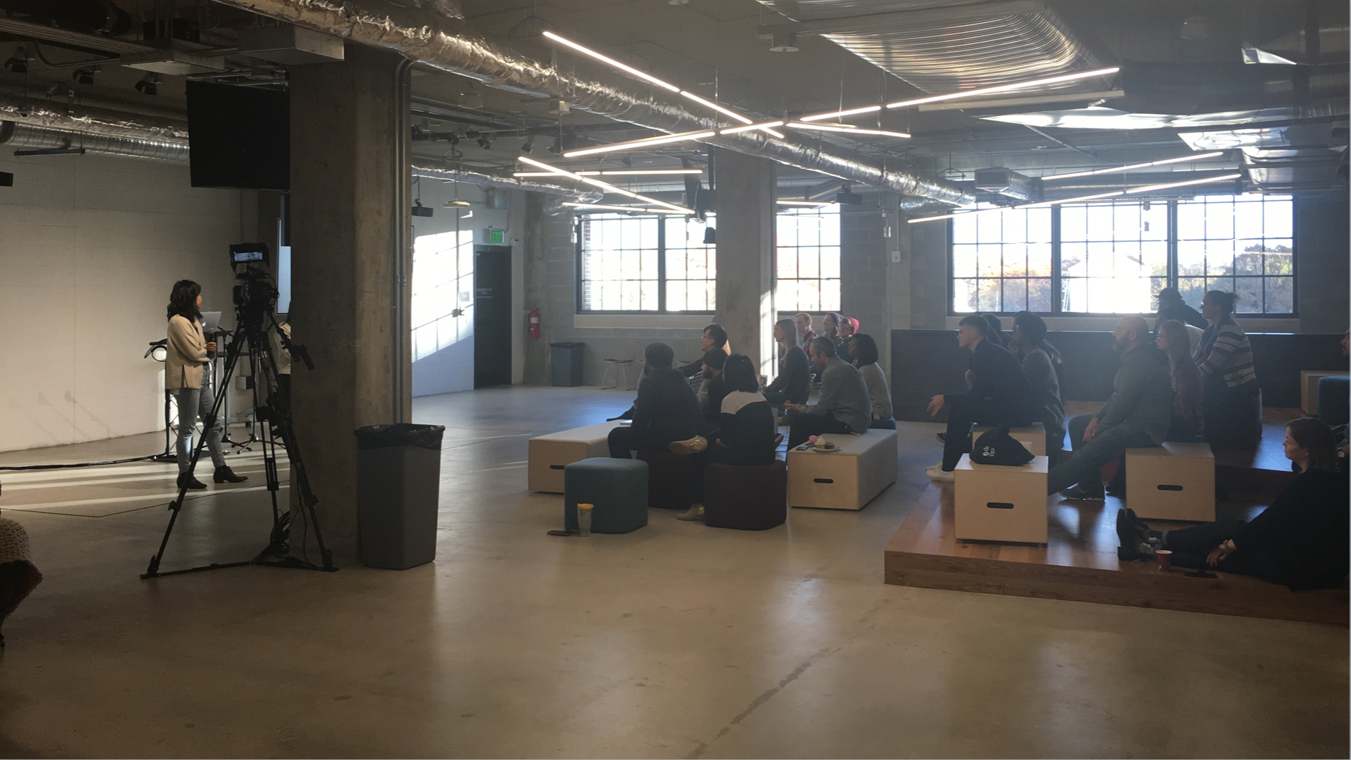 Mailchimp all-hands. Sr. Director of Design
