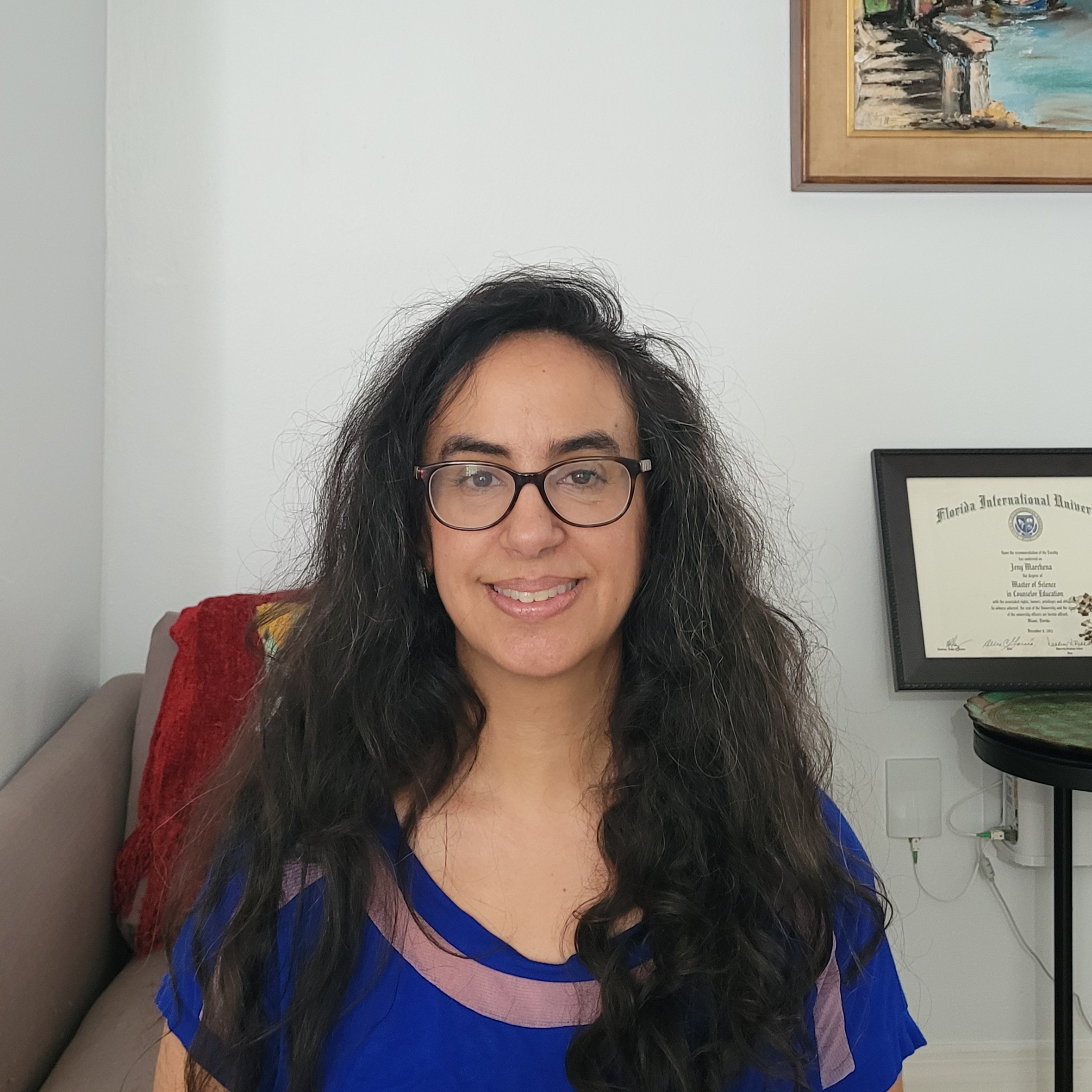 Photograph of Jeny Marchena, Licensed Clinician