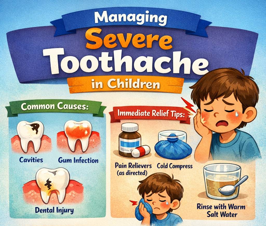 Severe Toothache in Children